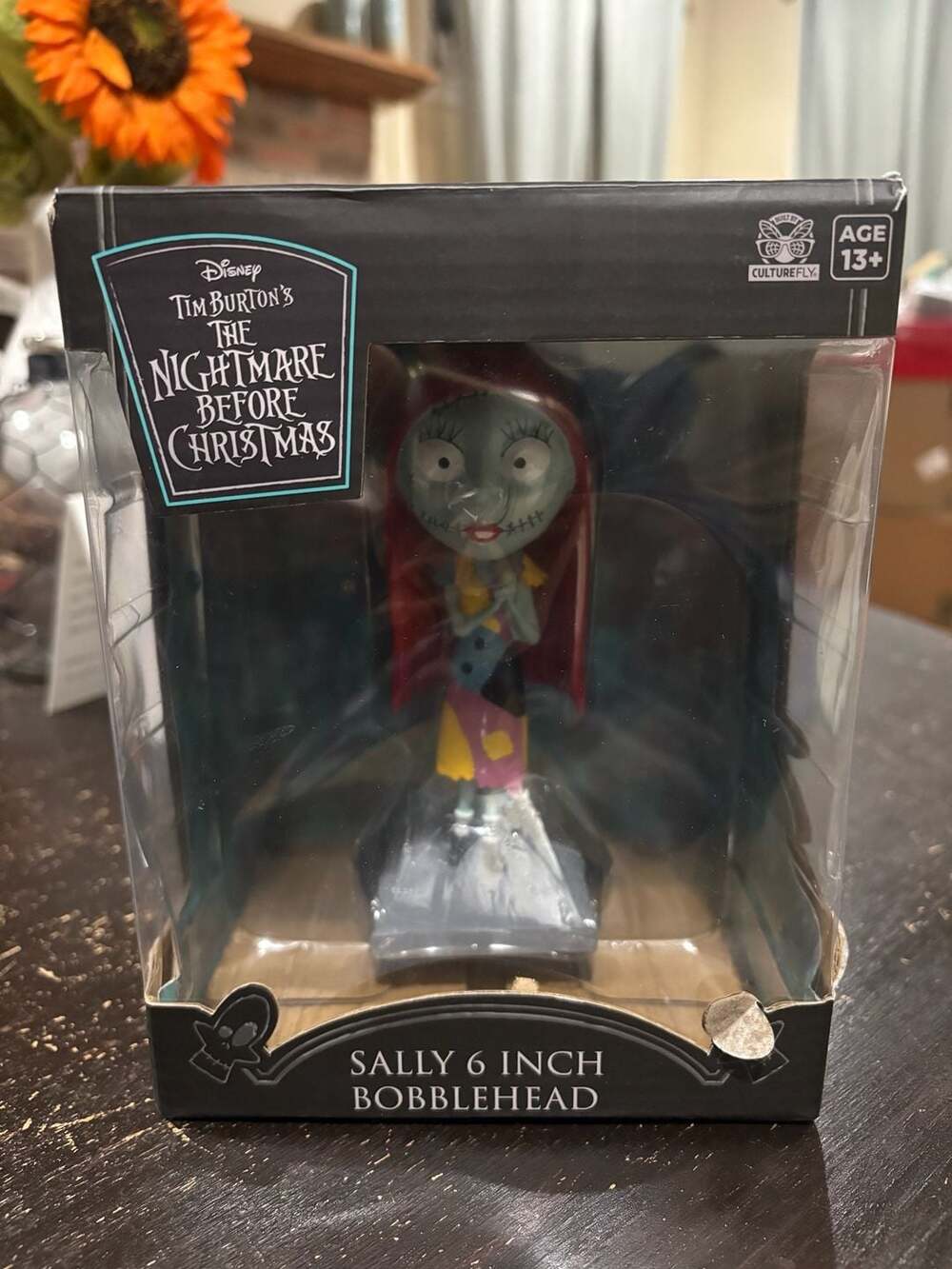 Disney Nightmare Before Christmas Sally 6” Bobblehead CultureFly Boxed